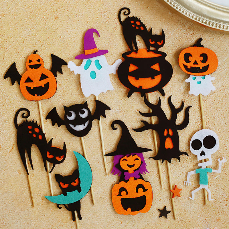 Halloween Party Decoration Letter Pull Flag Pendant