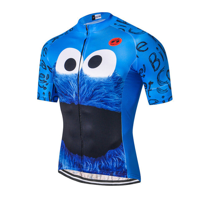 Green bicycle shirt