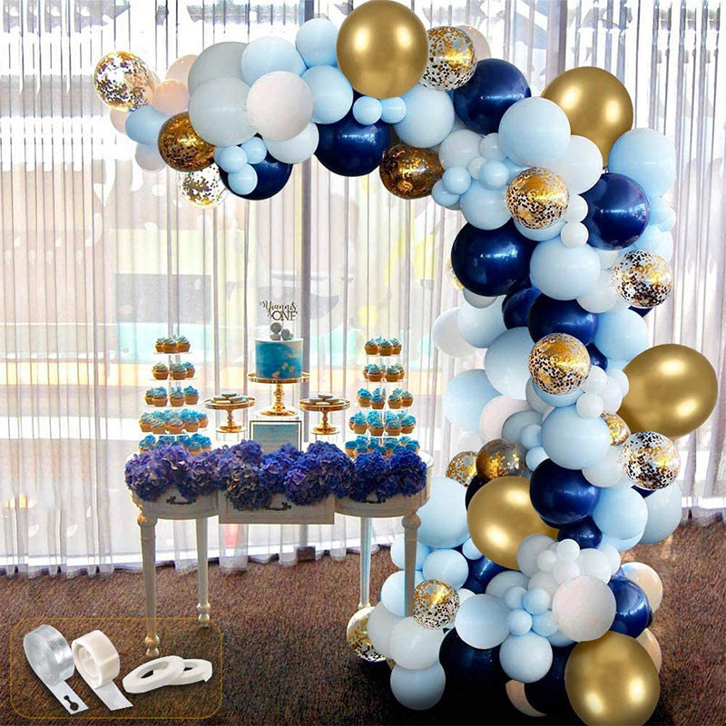 Blue 12 Inch Arch Bridge Balloon Party Decoration