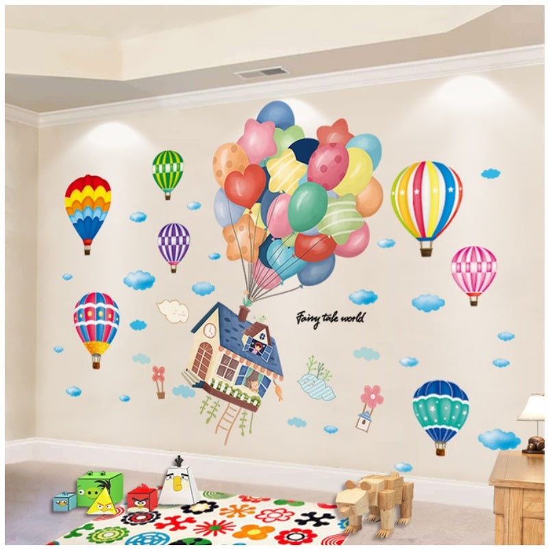 Children's Room Stickers Three Dimensional Cartoon Wallpaper