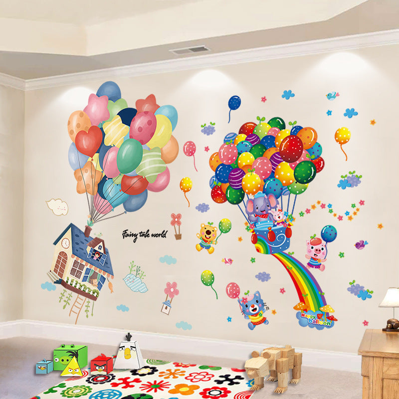 Children's Room Stickers Three Dimensional Cartoon Wallpaper