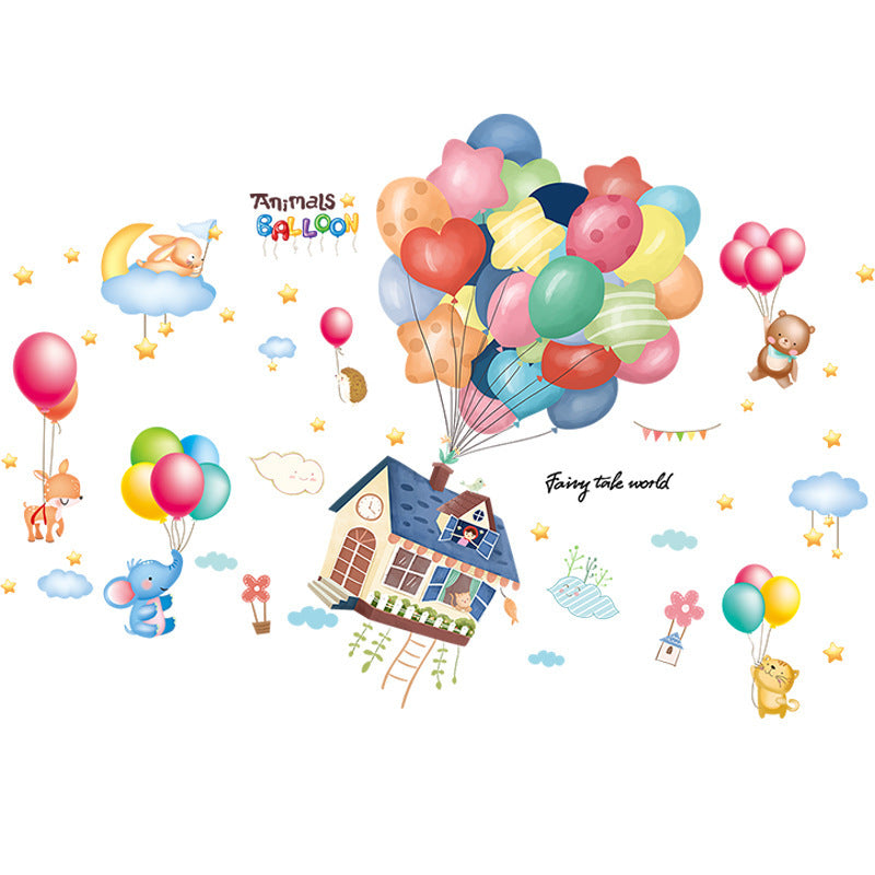 Children's Room Stickers Three Dimensional Cartoon Wallpaper