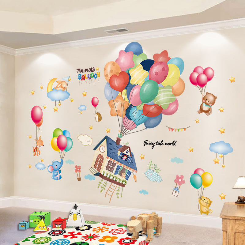Children's Room Stickers Three Dimensional Cartoon Wallpaper
