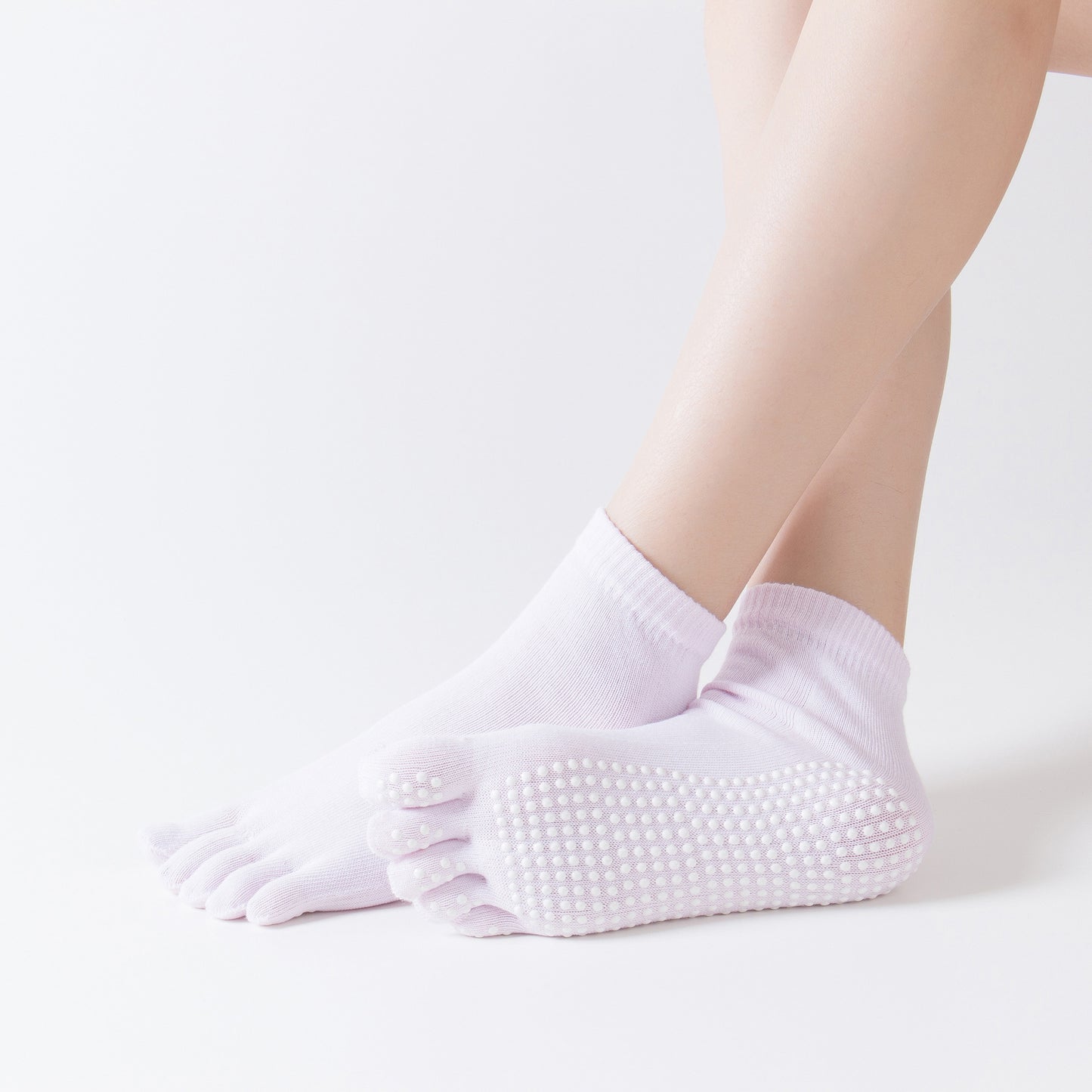 SpringSummerAutumnAnd Winter Seasons To Wear Sports DispensingLadies Color Toe Five-Toed ShortTubeYoga Socks