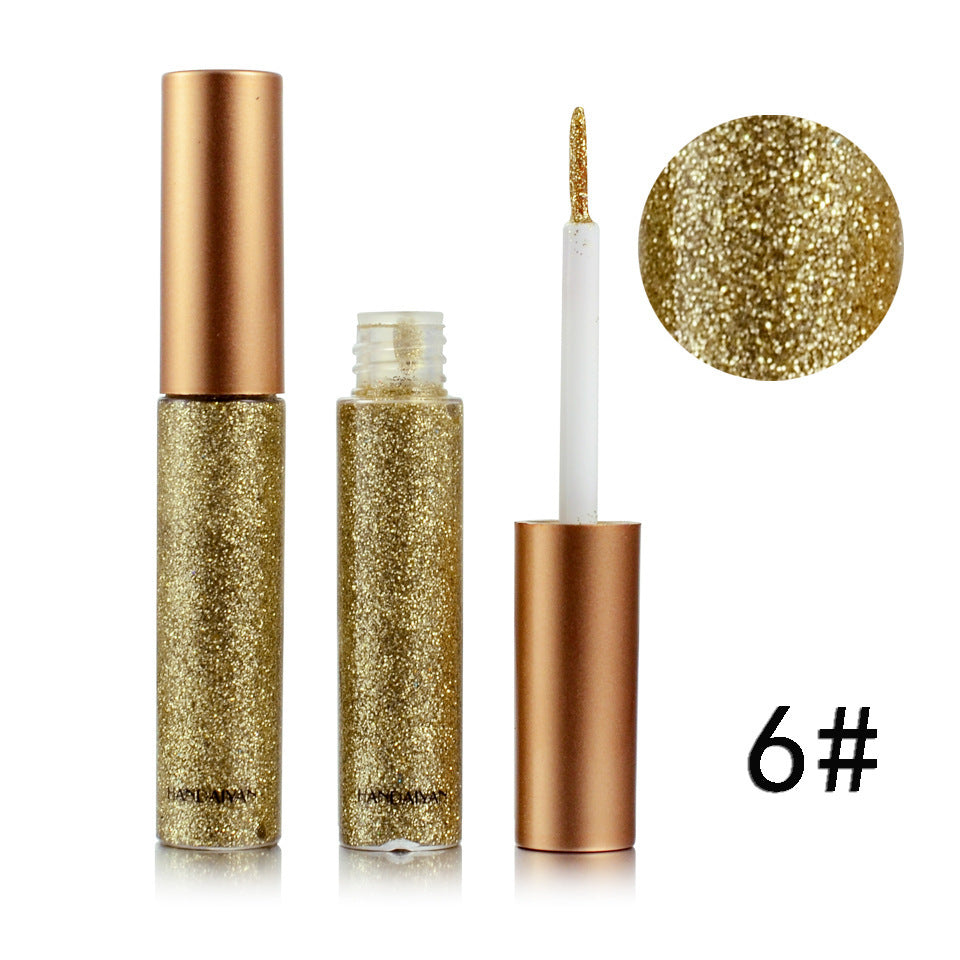Stage Nightclub Makeup Performance Makeup Colorful Shiny Sequins Flashing Liquid Eye Shadow