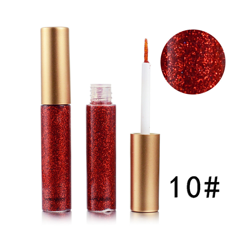 Stage Nightclub Makeup Performance Makeup Colorful Shiny Sequins Flashing Liquid Eye Shadow