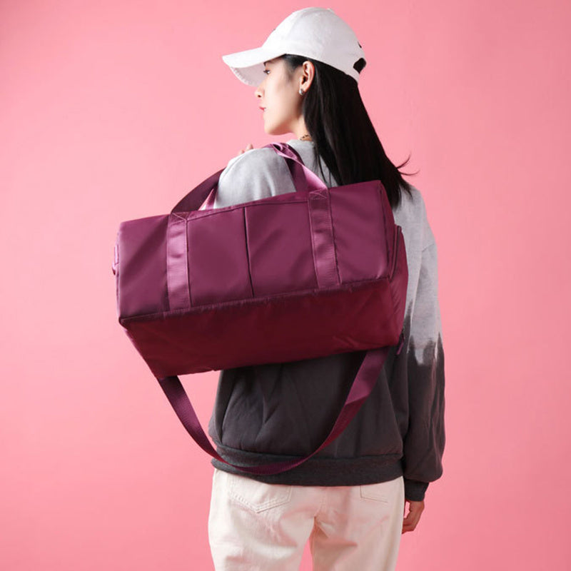 Fitness Sports Travel Bag Waterproof Duffel Weekender Bag For Women And Men Gym Sholder Bag