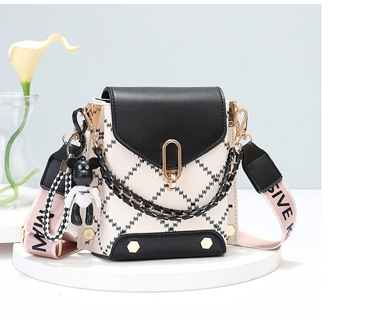 Summer Women's Chain Bucket Bag