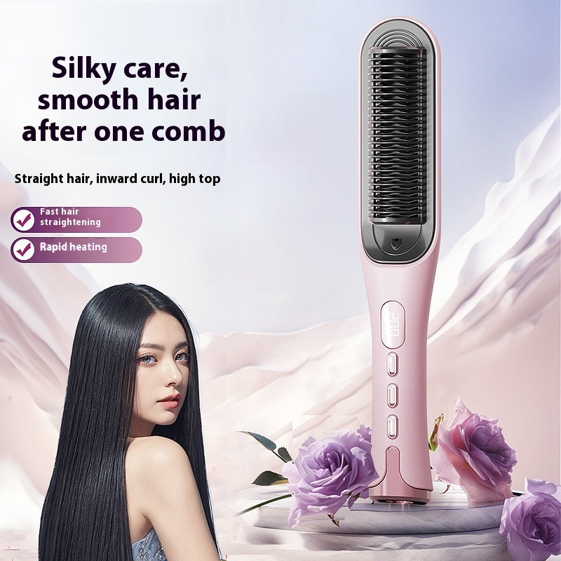 Hair Straightener LCD Display Multi-gear Temperature Adjustment Hair Curler