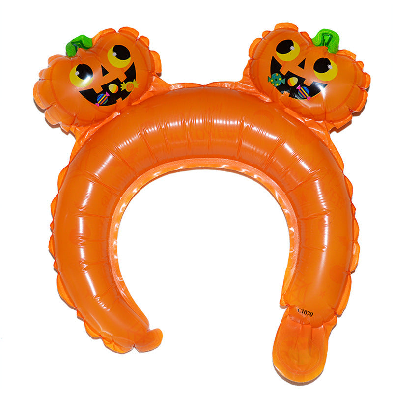 Halloween Headband Balloons Spider Ghost Hair Accessories Party Supplies