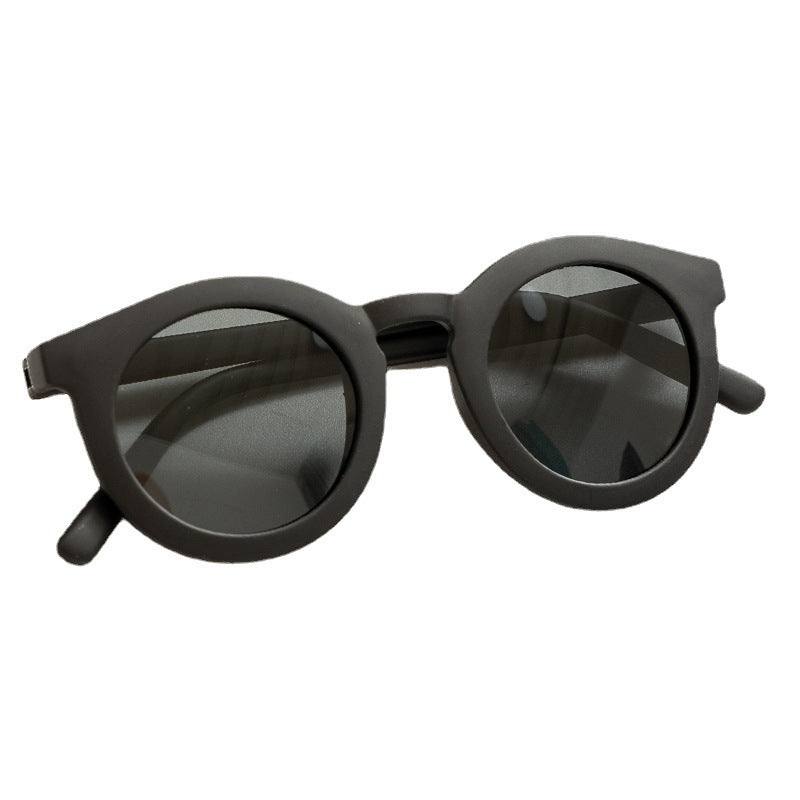 Children's Sunglasses Baby 1-5 Years Old Retro Korean Version Cute Sunscreen