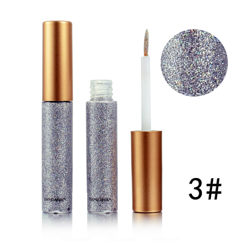 Stage Nightclub Makeup Performance Makeup Colorful Shiny Sequins Flashing Liquid Eye Shadow