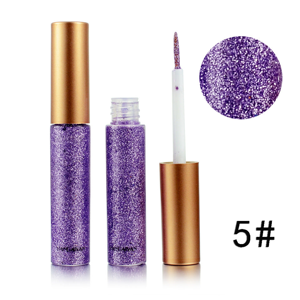 Stage Nightclub Makeup Performance Makeup Colorful Shiny Sequins Flashing Liquid Eye Shadow