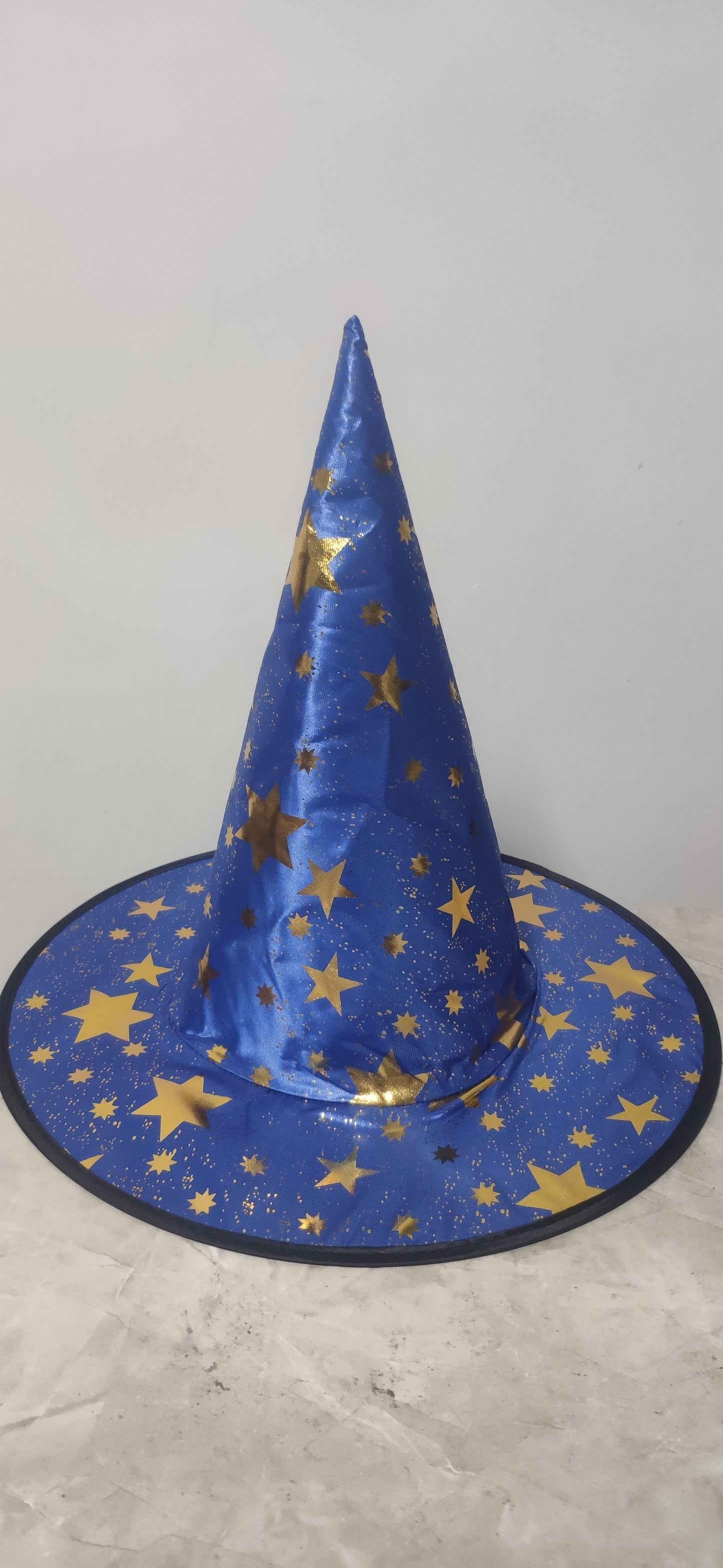 Witch Hat Halloween Black Polyester Ball Up Costume Party