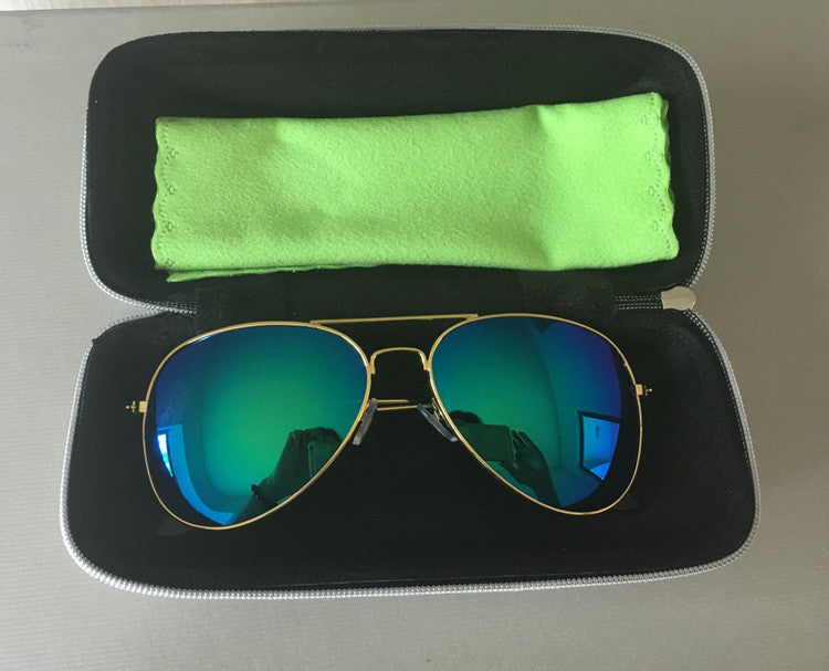 Square glasses case color sunglasses case