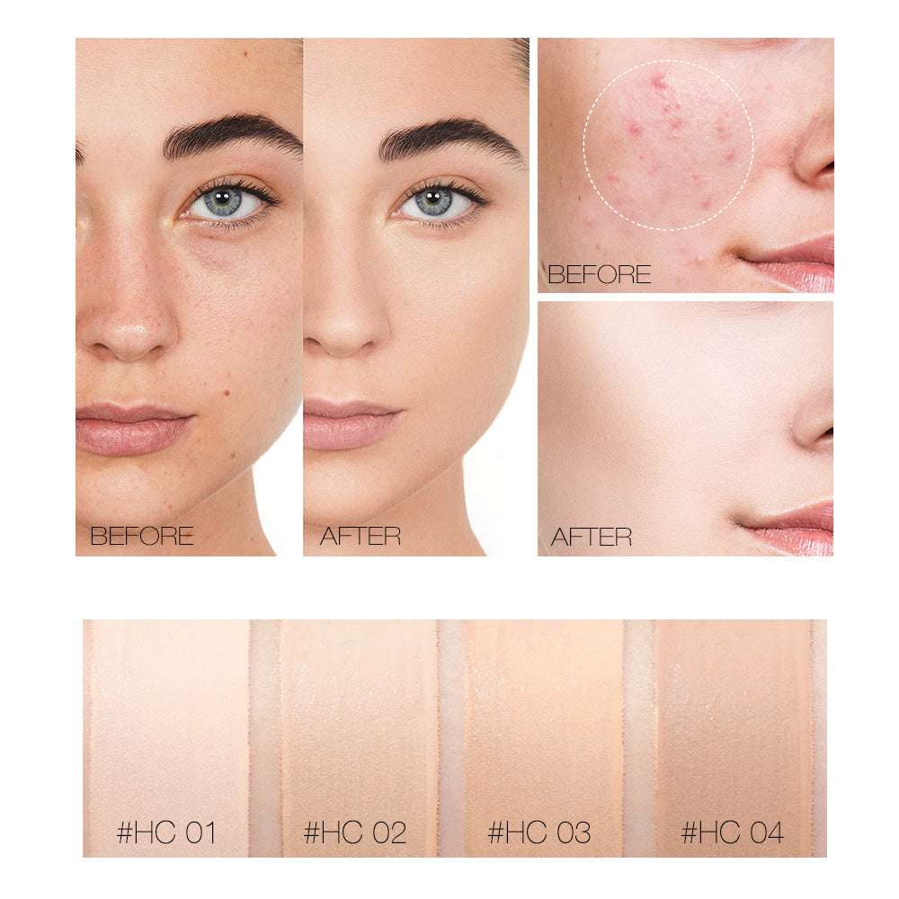 Long-lasting shading and concealer