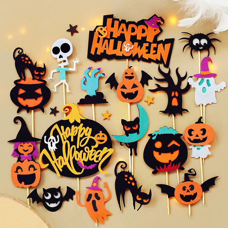 Halloween Party Decoration Letter Pull Flag Pendant