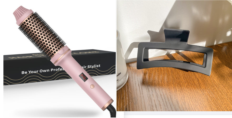 Hair Curler Straight Comb Multifunctional Roller Portable