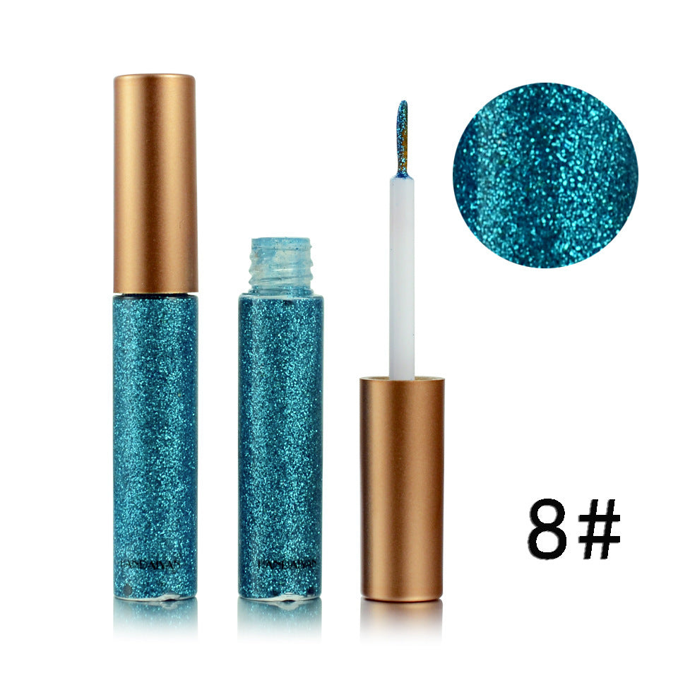 Stage Nightclub Makeup Performance Makeup Colorful Shiny Sequins Flashing Liquid Eye Shadow