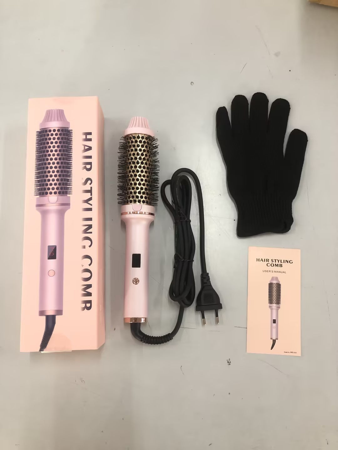 Hair Curler Straight Comb Multifunctional Roller Portable