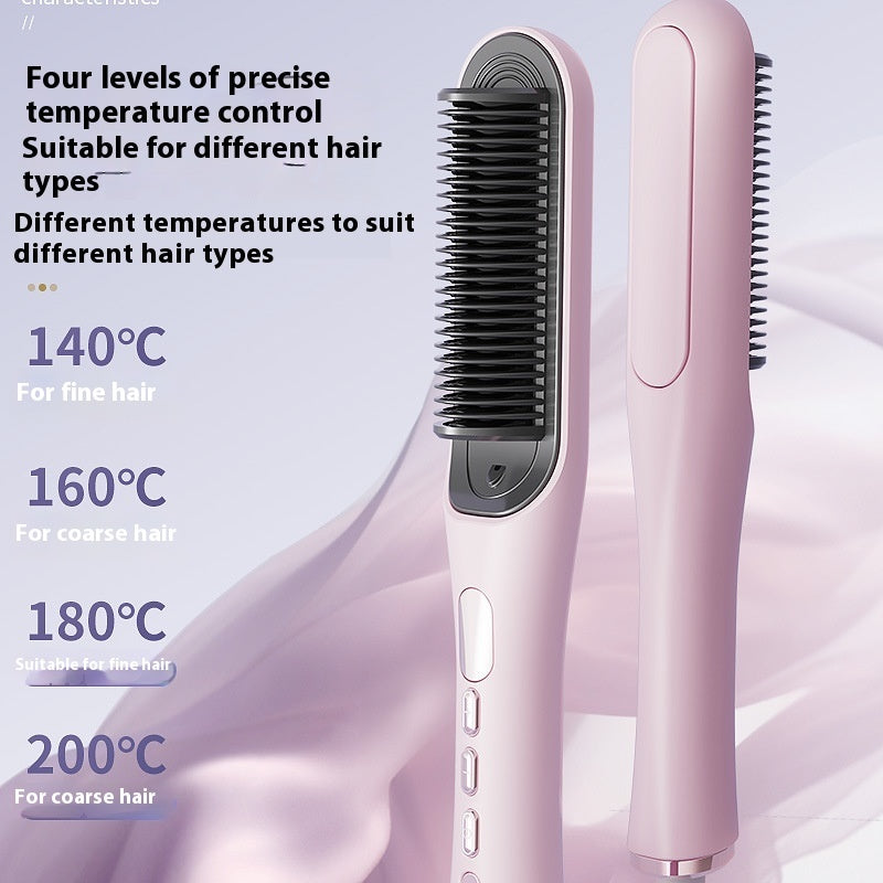 Hair Straightener LCD Display Multi-gear Temperature Adjustment Hair Curler