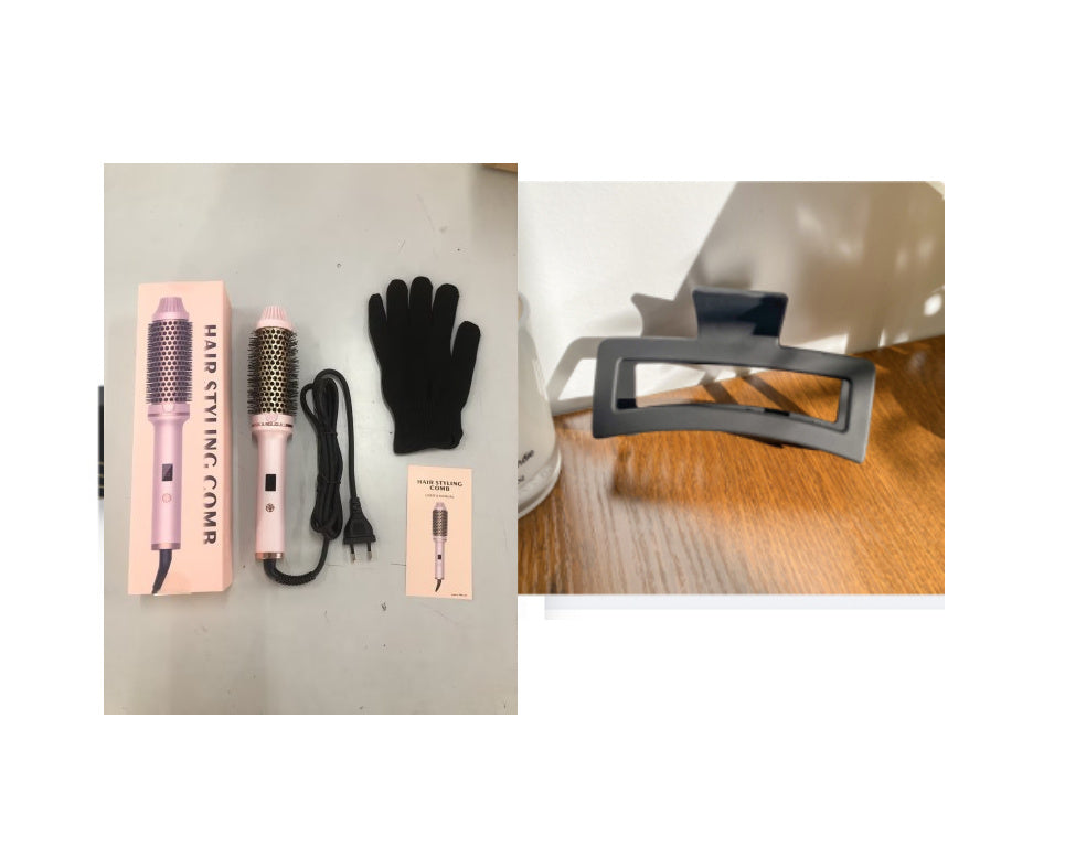 Hair Curler Straight Comb Multifunctional Roller Portable