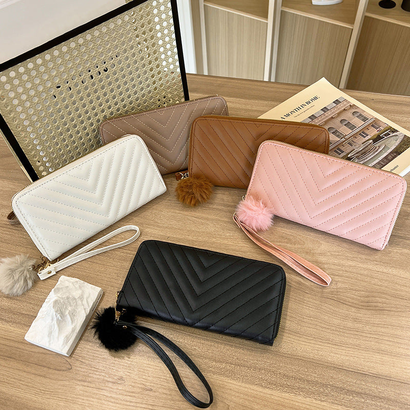 Fashionable Multi Card Pocket Long Wallet