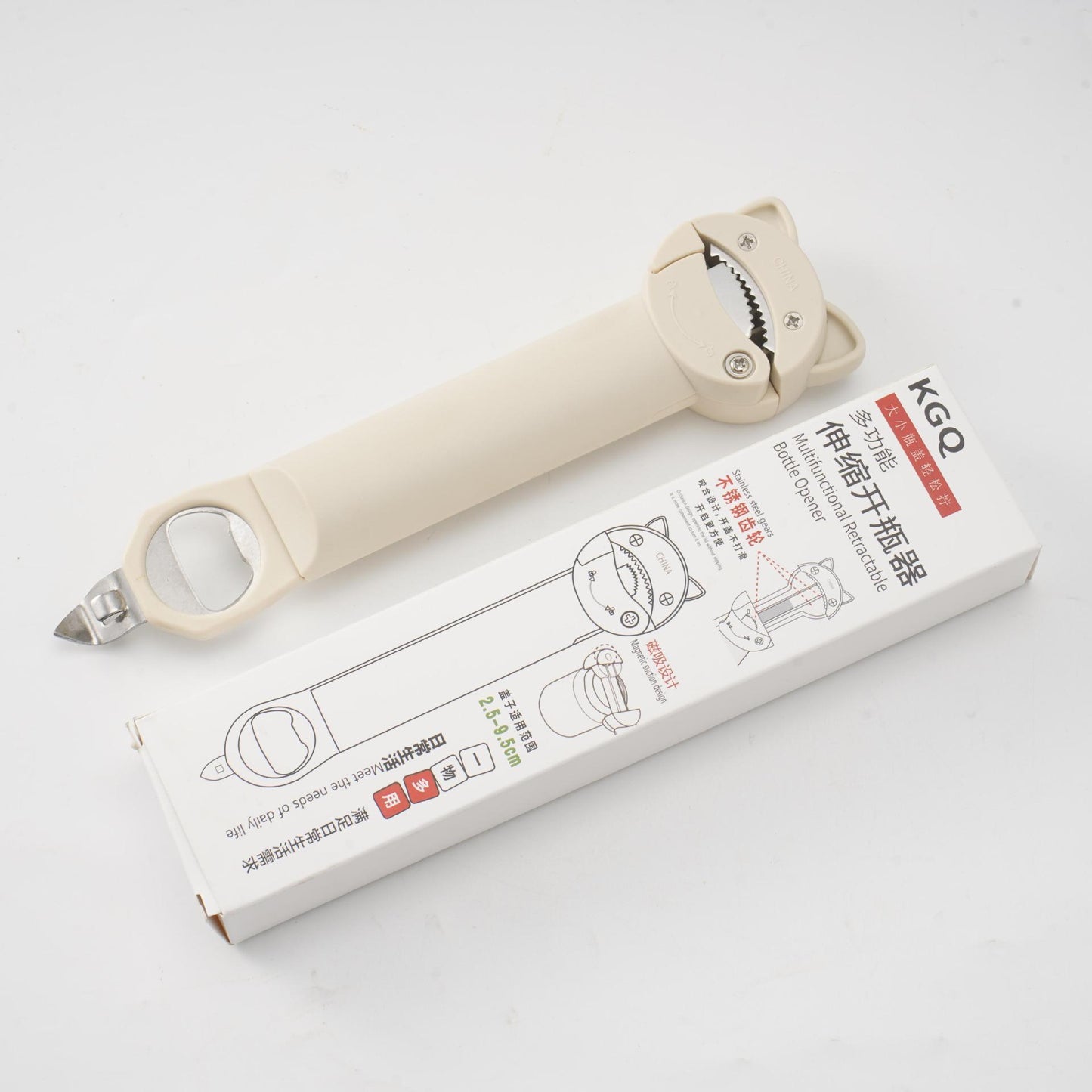 Multifunctional Retractable Bottle Opener