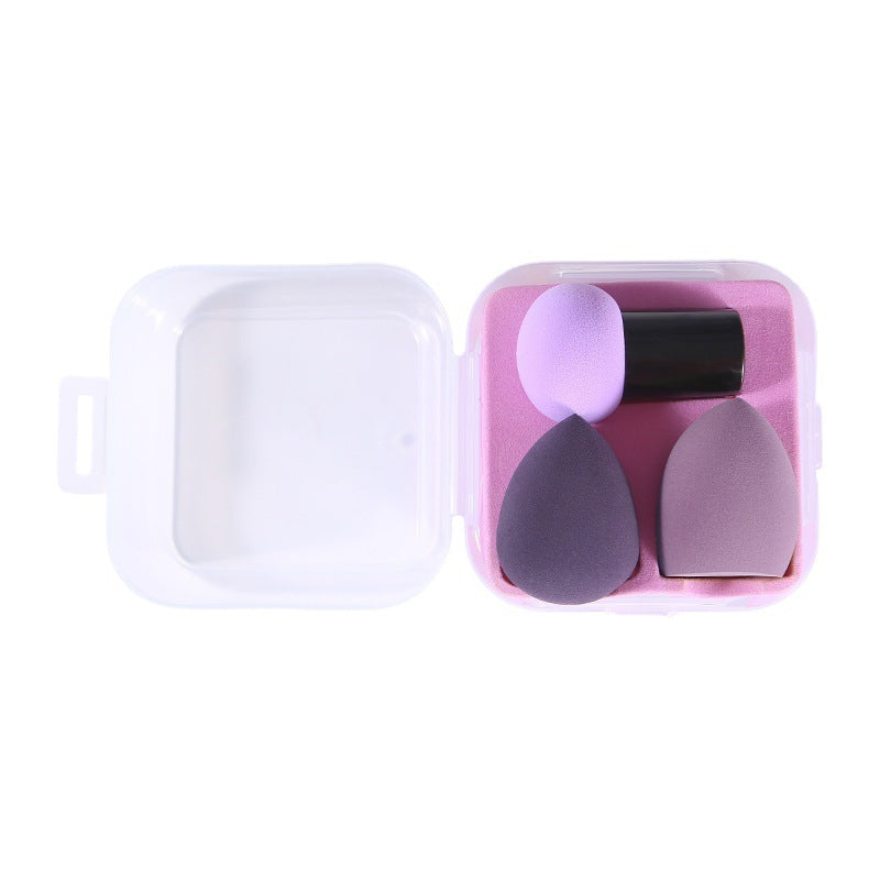 Fashionable Mushroom Head Beauty Egg Cushion Puff Set