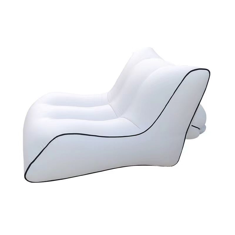 Camping Sofa Inflatable Sofa Portable Air Bed Outdoor Airbed Casual Beach Recliner Floatation Bed