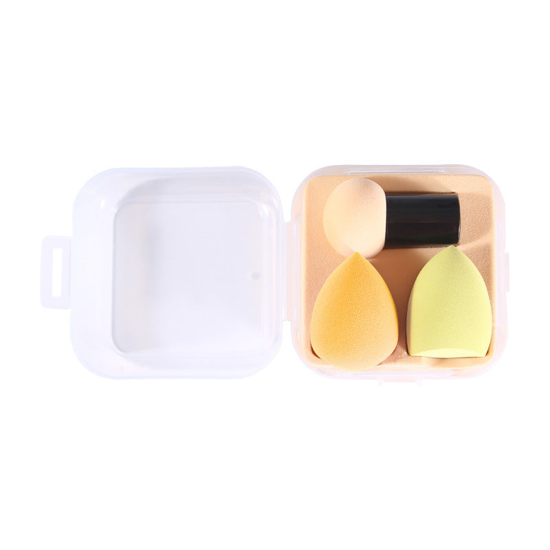 Fashionable Mushroom Head Beauty Egg Cushion Puff Set