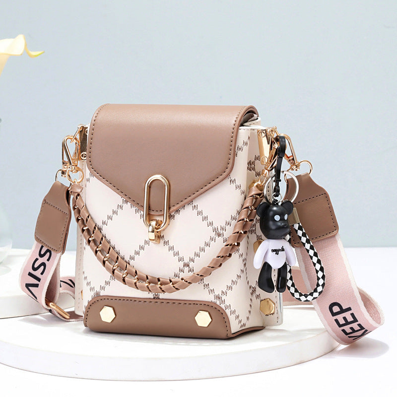 Summer Women's Chain Bucket Bag