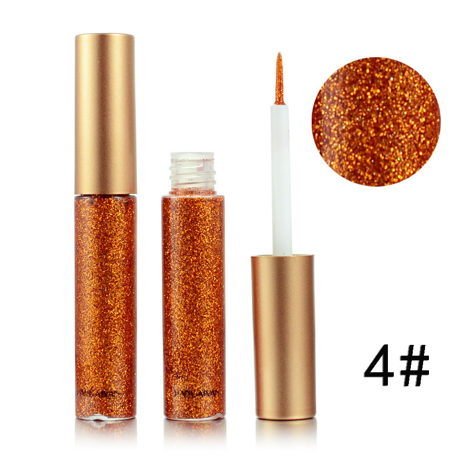 Stage Nightclub Makeup Performance Makeup Colorful Shiny Sequins Flashing Liquid Eye Shadow