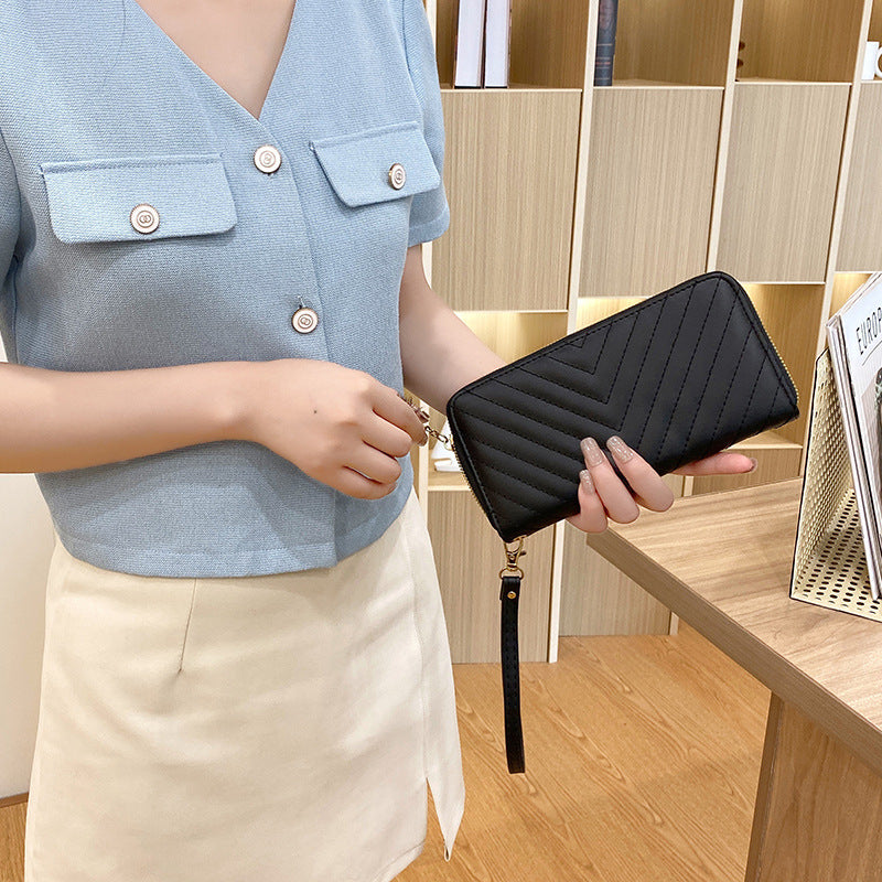 Fashionable Multi Card Pocket Long Wallet