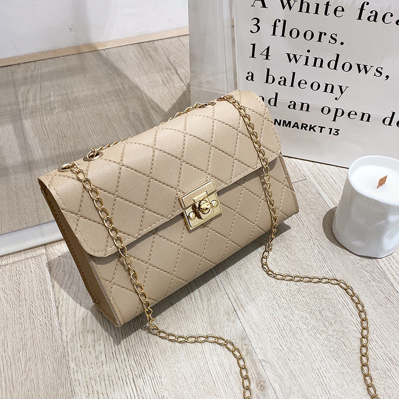 Sweet Pressed Plaid Women's Shoulder Bag