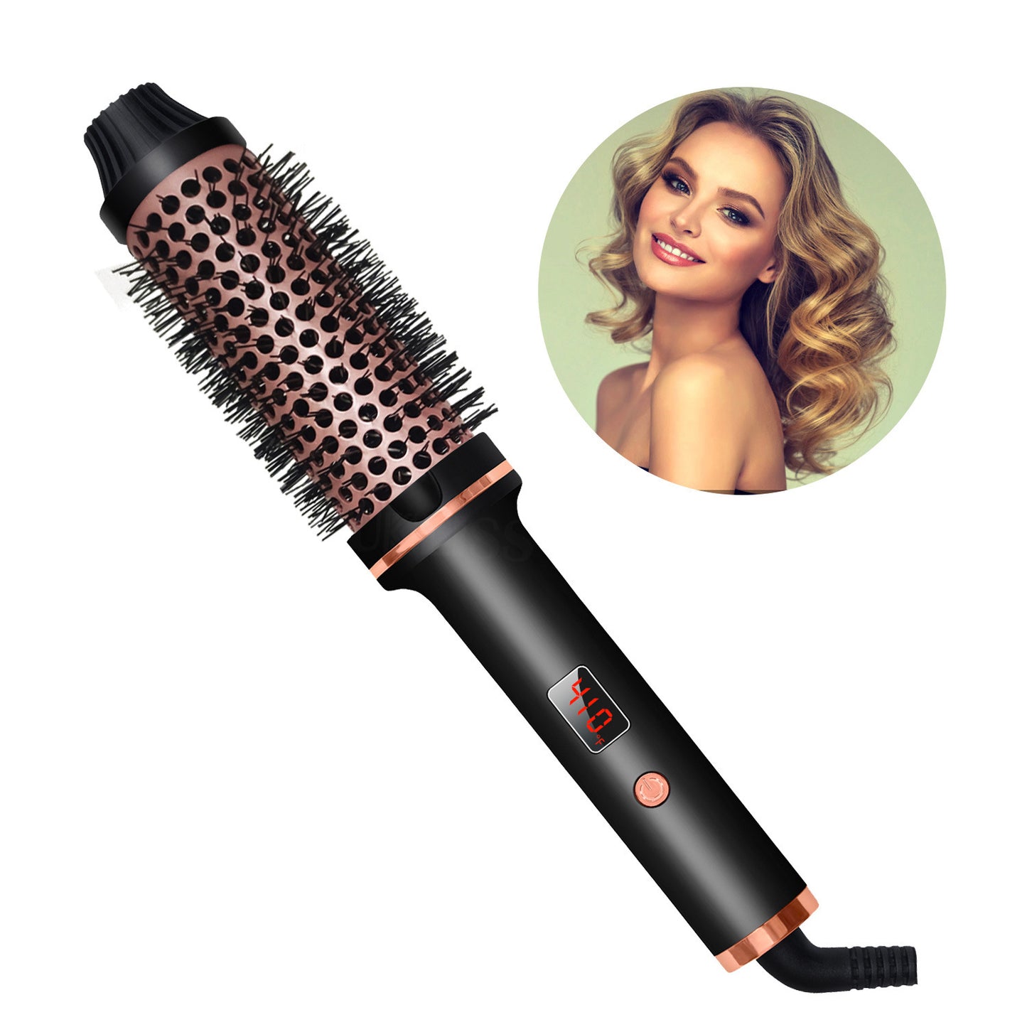 Hair Curler Straight Comb Multifunctional Roller Portable
