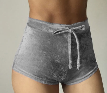 Women Jasmin Lingerie Velvet Shorts Outdoor Summer wear
