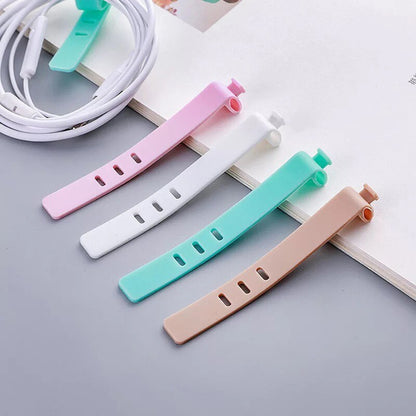 Data cable silicone strap