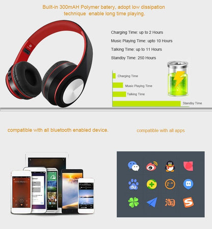 Compatible with all products wireless headset bluetooth headphones