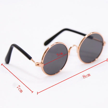 Vintage Round Pet Glasses