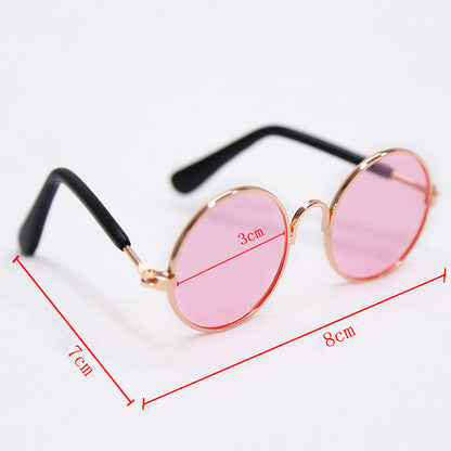 Vintage Round Pet Glasses