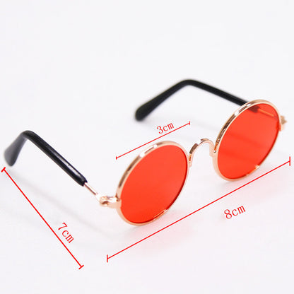 Vintage Round Pet Glasses
