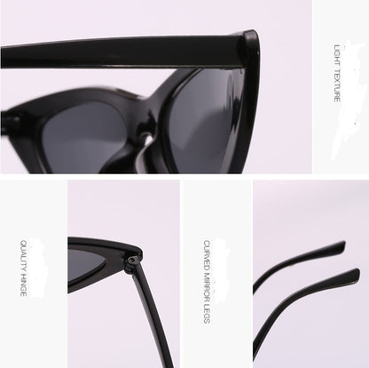 Triangle Cat Eye Sunglasses European And American Street Couple Style