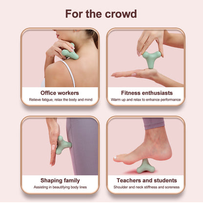Four Corner Fascia Ball Plantar Ball Massage Shoulder Neck Waist Hand Muscles Lactate Exercise Relaxation Meridian Fitness Ball