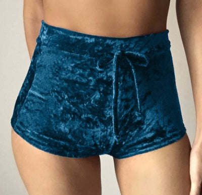 Women Jasmin Lingerie Velvet Shorts Outdoor Summer wear