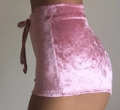 Women Jasmin Lingerie Velvet Shorts Outdoor Summer wear