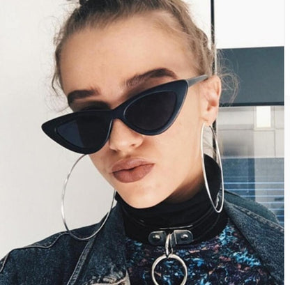 Triangle Cat Eye Sunglasses European And American Street Couple Style