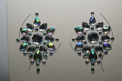 Performing acrylic stickers