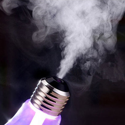 USB Humidificateur A Ultrasons Home Office Mini Aroma Diffuseur LED Nuit Lumiere aromatherapatherapie Mist Maker Creative Bouteille ampoule.