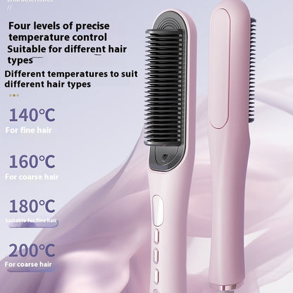 Hair Straightener LCD Display Multi-gear Temperature Adjustment Hair Curler
